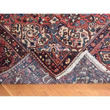 Load image into Gallery viewer, 10&#39;x12&#39;4&quot; Coral Red, Semi Antique Persian Bakhtiar, Full Pile, Good Condition And Clean, 100% Wool, Hand Knotted, Oriental Rug FWR470568