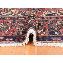 Load image into Gallery viewer, 10&#39;x12&#39;4&quot; Coral Red, Semi Antique Persian Bakhtiar, Full Pile, Good Condition And Clean, 100% Wool, Hand Knotted, Oriental Rug FWR470568