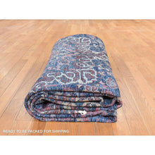 Load image into Gallery viewer, 10&#39;x12&#39;4&quot; Coral Red, Semi Antique Persian Bakhtiar, Full Pile, Good Condition And Clean, 100% Wool, Hand Knotted, Oriental Rug FWR470568