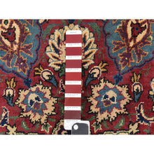 Load image into Gallery viewer, 9&#39;7&quot;x12&#39;8&quot; Burlywood Brown, Semi Antique Persian Tabriz, Good Condition, Clean, Full Pile, Medallion Design, 100% Wool, Hand Knotted, Oriental Rug FWR470604