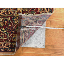 Load image into Gallery viewer, 9&#39;7&quot;x12&#39;8&quot; Burlywood Brown, Semi Antique Persian Tabriz, Good Condition, Clean, Full Pile, Medallion Design, 100% Wool, Hand Knotted, Oriental Rug FWR470604