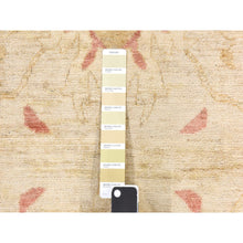 Load image into Gallery viewer, 9&#39;8&quot;x16&#39; Beige, Afghan Peshawar with All Over Mahal Design, Clean, Full Pile, Long and Narrow, 100% Wool, Hand Knotted, Oriental Rug FWR470628