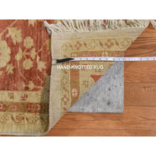 Load image into Gallery viewer, 9&#39;8&quot;x16&#39; Beige, Afghan Peshawar with All Over Mahal Design, Clean, Full Pile, Long and Narrow, 100% Wool, Hand Knotted, Oriental Rug FWR470628