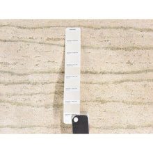 Load image into Gallery viewer, 2&#39;x3&#39; Pristine White, Distressed, Wool And Silk, Sample, Strike Off, Hand Knotted, Mat, Oriental Rug FWR470670