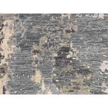 Load image into Gallery viewer, 4&#39;x6&#39; Nevada Gray, Galaxy Design, 100% Wool, Hand Knotted Oriental Rug FWR470754