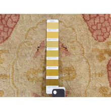 Load image into Gallery viewer, 4&#39;x6&#39;9&quot; Khaki Brown, Antique Chinese Peking, Full Pile, Clean, Excellent Condition, Oval Shape, 100% Wool, Hand Knotted Oriental Rug FWR470772