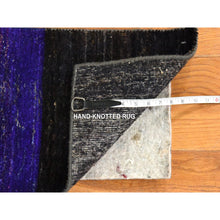 Load image into Gallery viewer, 1&#39;x9&#39; Yellow, Colorful Chart Blanket, Sample, Sari Silk Hand Knotted Oriental Rug To Take Orders From FWR470778