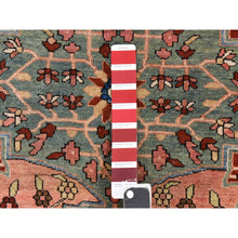 Load image into Gallery viewer, 8&#39;5&quot;x11&#39;4&quot; Chiffon White, Antique Persian Sarouk Fereghan, Intricate Small Flower And Serrated Leaf Center Medallion Design, Good Condition And Clean, 100% Wool, Hand Knotted, Oriental Rug FWR470856