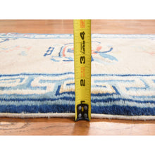 Load image into Gallery viewer, 2&#39;x3&#39;9&quot; Dark Vanilla Brown, Antique Peking Chinese, Good Condition And Clean, Hand Knotted, 100% Wool, Mat, Oriental Rug FWR470862