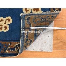 Load image into Gallery viewer, 3&#39;x5&#39;6&quot; Imperial Blue, Antique Chinese Peking With A Dragon Center Medallion, Good Condition And Clean, Full Pile And Soft, 100% Wool, Hand Knotted, Oriental Rug FWR470868