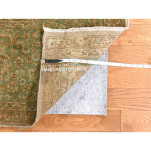 Load image into Gallery viewer, 9&#39;9&quot;x13&#39; Light Brown, Vintage Persian Tabriz, Good Condition And Clean, Full Pile And Soft, All Over Design, 100% Wool, Hand Knotted, Oriental Rug FWR470880