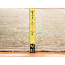 Load image into Gallery viewer, 9&#39;9&quot;x13&#39; Light Brown, Vintage Persian Tabriz, Good Condition And Clean, Full Pile And Soft, All Over Design, 100% Wool, Hand Knotted, Oriental Rug FWR470880