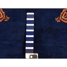 Load image into Gallery viewer, 4&#39;7&quot;x7&#39;2&quot; Estate Blue, Antique Persian Tabriz, Open Field ,hanging Lanterns Design, Hand Knotted, 100% Wool, Clean, Sides And Ends Professionally Secured, Full Pile And Soft, Oriental Rug FWR470892