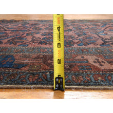 Load image into Gallery viewer, 3&#39;3&quot;x5&#39;5&quot; Penny Brown, Antique Persian Lilihan, Shabby Chic, Worn Down, Hand Knotted, 100% Wool, Clean, Sides And Ends Professionally Secured, Oriental Rug FWR470898