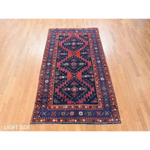 Load image into Gallery viewer, 5&#39;x8&#39;6&quot; Chili Red, Antique Armenian Caucasian, 100% Wool, Hand Knotted, Full Pile And Clean, Oriental Rug FWR470922