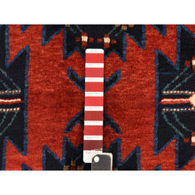 Load image into Gallery viewer, 5&#39;x8&#39;6&quot; Chili Red, Antique Armenian Caucasian, 100% Wool, Hand Knotted, Full Pile And Clean, Oriental Rug FWR470922
