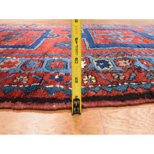 Load image into Gallery viewer, 4&#39;4&quot;x8&#39;2&quot; Savvy Red, Antique Caucasian Rug, Armenian Kazak, Good Condition, Clean And Soft, Geometric Medallion Design, 100% Wool, Hand Knotted, Full Pile, Oriental FWR470982