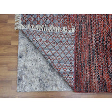 Load image into Gallery viewer, 8&#39;x9&#39;10&quot; Red Chiaroscuro Collection, Hand Knotted, Extra Soft Wool, Oriental Rug FWR475128