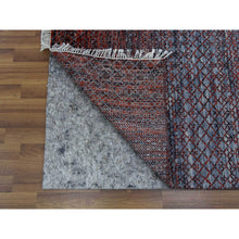 Load image into Gallery viewer, 9&#39;1&quot;x12&#39;1&quot; Brownish Red, Hand Knotted Modern Chiaroscuro Collection, Thick And Plush Pure Wool, Oriental Rug FWR475428