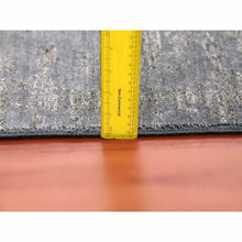 Load image into Gallery viewer, 8&#39;10&quot;x11&#39;8&quot; Davy&#39;s Gray, Hand Knotted Broken Erased Persian Tabriz Design, Wool And Silk, Oriental Rug FWR475662