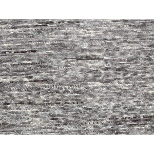 9'2"x11'10" Beau Blue, Geometric Art Deco Collection Soft to the Touch, Soft Wool Hand Knotted, Oriental Rug FWR475770
