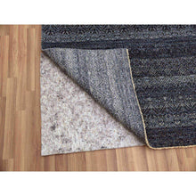 Load image into Gallery viewer, 8&#39;x10&#39;2&quot; Space Cadet, 100% Plush Wool Hand Knotted, Kohinoor Herat Small Geometric Repetitive Design, Oriental Rug FWR476232