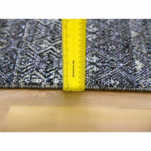 Load image into Gallery viewer, 8&#39;x10&#39;2&quot; Space Cadet, 100% Plush Wool Hand Knotted, Kohinoor Herat Small Geometric Repetitive Design, Oriental Rug FWR476232