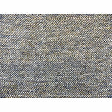 Load image into Gallery viewer, 8&#39;2&quot;x10&#39;2&quot; Almond Brown, Modern Geometric Opened Up Plaid Design, 100% Wool Hand Knotted, Oriental Rug FWR476268