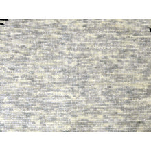 Load image into Gallery viewer, 12&#39;1&quot;x18&#39; Gainsboro Gray, Geometric Art Deco Collection Soft To The Touch, Extra Soft Wool Hand Knotted, Oversized Oriental Rug FWR476406