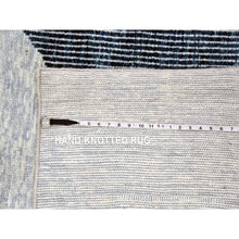 Load image into Gallery viewer, 12&#39;1&quot;x18&#39; Gainsboro Gray, Geometric Art Deco Collection Soft To The Touch, Extra Soft Wool Hand Knotted, Oversized Oriental Rug FWR476406