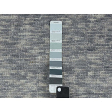 Load image into Gallery viewer, 12&#39;2&quot;x18&#39;3&quot; Beau Blue, Pure Wool Hand Knotted, Geometric Art Deco Collection Soft To The Touch, Oversized Oriental Rug FWR476430