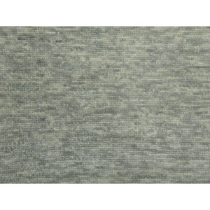 10'x14' Camouflage Green, 100% Wool Hand Knotted, Geometric Art Deco Collection, Oriental Rug FWR476496