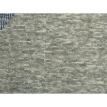 Load image into Gallery viewer, 8&#39;2&quot;x10&#39;4&quot; Camouflage Green, Geometric Art Deco Collection, Soft Wool Hand Knotted, Oriental Rug FWR476508