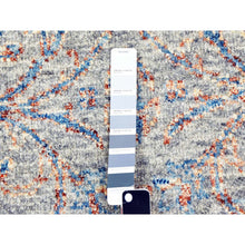 Load image into Gallery viewer, 12&#39;x15&#39;2&quot; Green, Oversize, Soft Luxurious Wool, Tone On Tone Obscured And Subtle Collection,  Hand Knotted, Oriental Rug FWR476658
