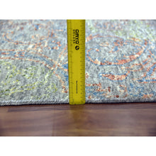 Load image into Gallery viewer, 12&#39;x15&#39;2&quot; Green, Oversize, Soft Luxurious Wool, Tone On Tone Obscured And Subtle Collection,  Hand Knotted, Oriental Rug FWR476658