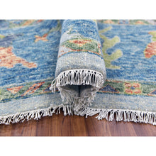 Load image into Gallery viewer, 12&#39;x15&#39;3&quot; Blue, Oushak Re Imagined, Soft Luxurious Wool, Hand Knotted, Natural Dyes, Oversize Oriental Rug FWR476688