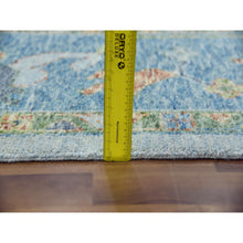 Load image into Gallery viewer, 12&#39;x15&#39;3&quot; Blue, Oushak Re Imagined, Soft Luxurious Wool, Hand Knotted, Natural Dyes, Oversize Oriental Rug FWR476688