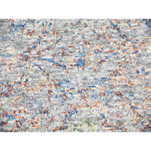 Load image into Gallery viewer, 12&#39;x18&#39; Green, Tone On Tone Obscured And Subtle Collection, Hand Knotted, Oversize, Soft Luxurious Wool, Oriental Rug FWR476694