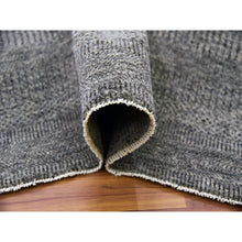 Load image into Gallery viewer, 12&#39;1&quot;x18&#39;2&quot; Medium Gray, Modern Grass Design, Natural Undyed Wool, Hand Knotted, Oversized Oriental Rug FWR476700