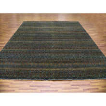 Load image into Gallery viewer, 12&#39;x12&#39; Rust Brown, Kohinoor Herat Small Geometric Repetitive Design, 100% Plush Wool, Hand Knotted, Xl Square Oriental Rug FWR476724