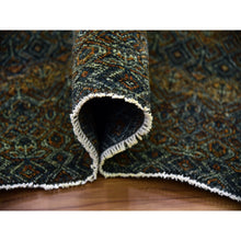 Load image into Gallery viewer, 12&#39;x12&#39; Rust Brown, Kohinoor Herat Small Geometric Repetitive Design, 100% Plush Wool, Hand Knotted, Xl Square Oriental Rug FWR476724