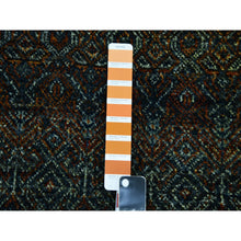 Load image into Gallery viewer, 12&#39;x12&#39; Rust Brown, Kohinoor Herat Small Geometric Repetitive Design, 100% Plush Wool, Hand Knotted, Xl Square Oriental Rug FWR476724