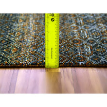 Load image into Gallery viewer, 12&#39;x12&#39; Rust Brown, Kohinoor Herat Small Geometric Repetitive Design, 100% Plush Wool, Hand Knotted, Xl Square Oriental Rug FWR476724
