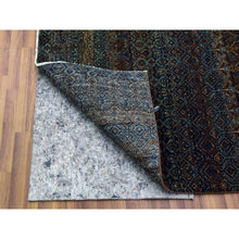 Load image into Gallery viewer, 10&#39;x10&#39; Rust Brown, Hand Knotted, Kohinoor Herat Small Geometric Repetitive Design, 100% Plush Wool, Square Oriental Rug FWR476730