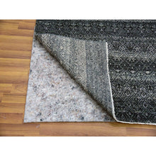Load image into Gallery viewer, 10&#39;x13&#39;10&quot; Arsenic Gray, Hand Knotted, Kohinoor Herat Small Geometric Repetitive Design, 100% Plush Wool, Oriental Rug FWR476754