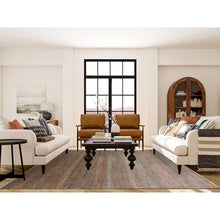 Load image into Gallery viewer, 8&#39;1&quot;x10&#39;2&quot; Rust Brown, Modern Grass Design, Soft Pile,  Dense Weave, Tone On Tone, Dyed, Wool And Silk Hand Knotted, Oriental Rug FWR477702