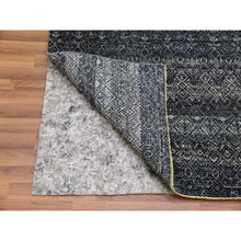 Load image into Gallery viewer, 5&#39;x7&#39;1&quot; Espresso Macchiato Gray, Borderless Hand Knotted, Diamond Shape Repetitive Design, Kohinoor Herat, Soft To The Touch, All Wool, Oriental Rug FWR477984