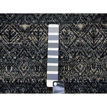 Load image into Gallery viewer, 5&#39;x7&#39;1&quot; Espresso Macchiato Gray, Borderless Hand Knotted, Diamond Shape Repetitive Design, Kohinoor Herat, Soft To The Touch, All Wool, Oriental Rug FWR477984