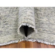 Load image into Gallery viewer, 12&#39;2&quot;x15&#39;4&quot; Gentle Gray, Hand Knotted Tone On Tone, Modern Grass Design, Soft Natural Undyed Wool, Oversized Oriental Rug FWR478422