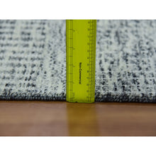 Load image into Gallery viewer, 12&#39;2&quot;x15&#39;4&quot; Gentle Gray, Hand Knotted Tone On Tone, Modern Grass Design, Soft Natural Undyed Wool, Oversized Oriental Rug FWR478422